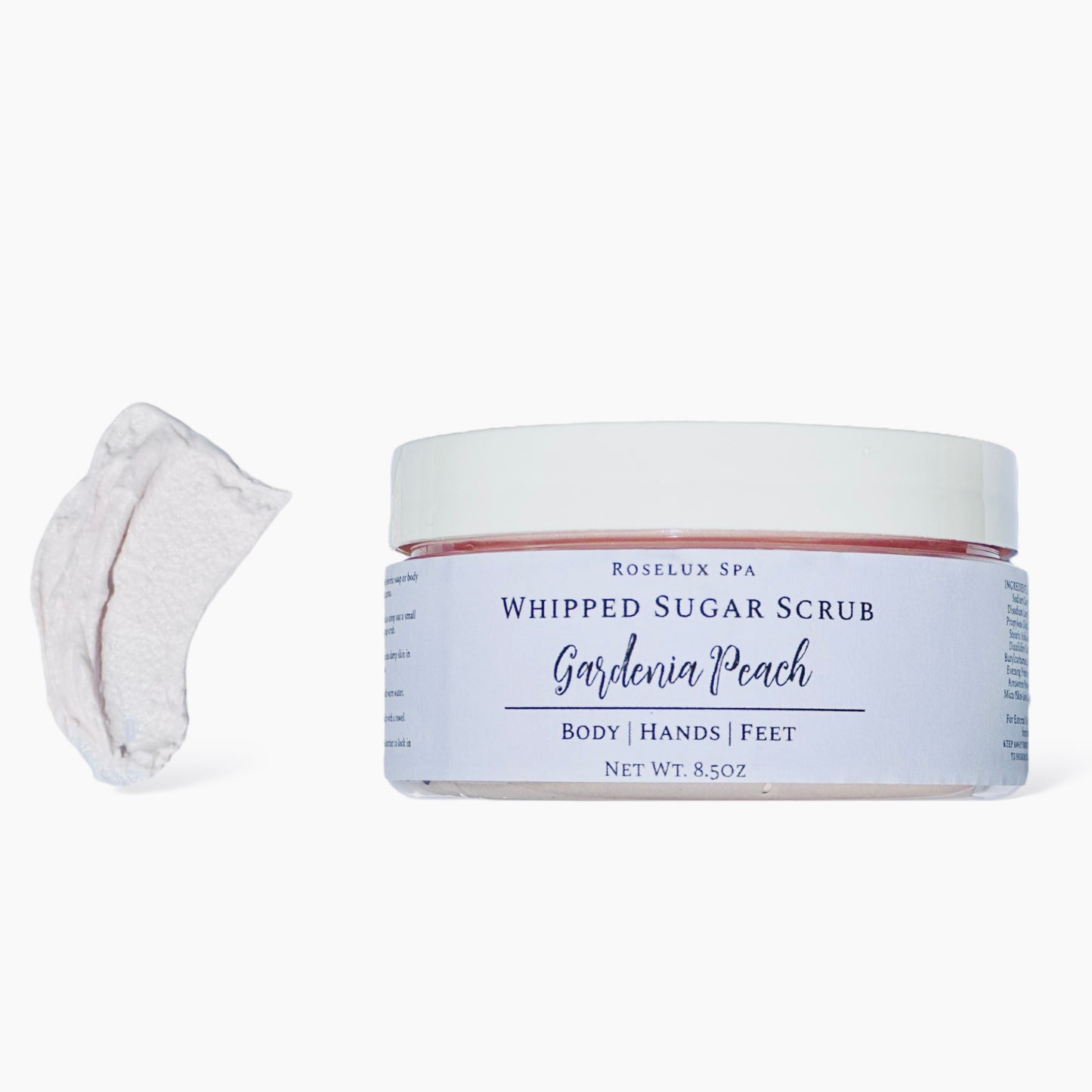 Gardenia Peach Whipped Sugar Scrub